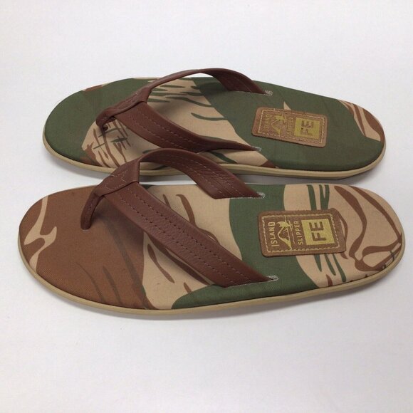 Field Ethos Camo Flip Flops Thong Sandals Men’s Size 12 Recce - Picture 9 of 10